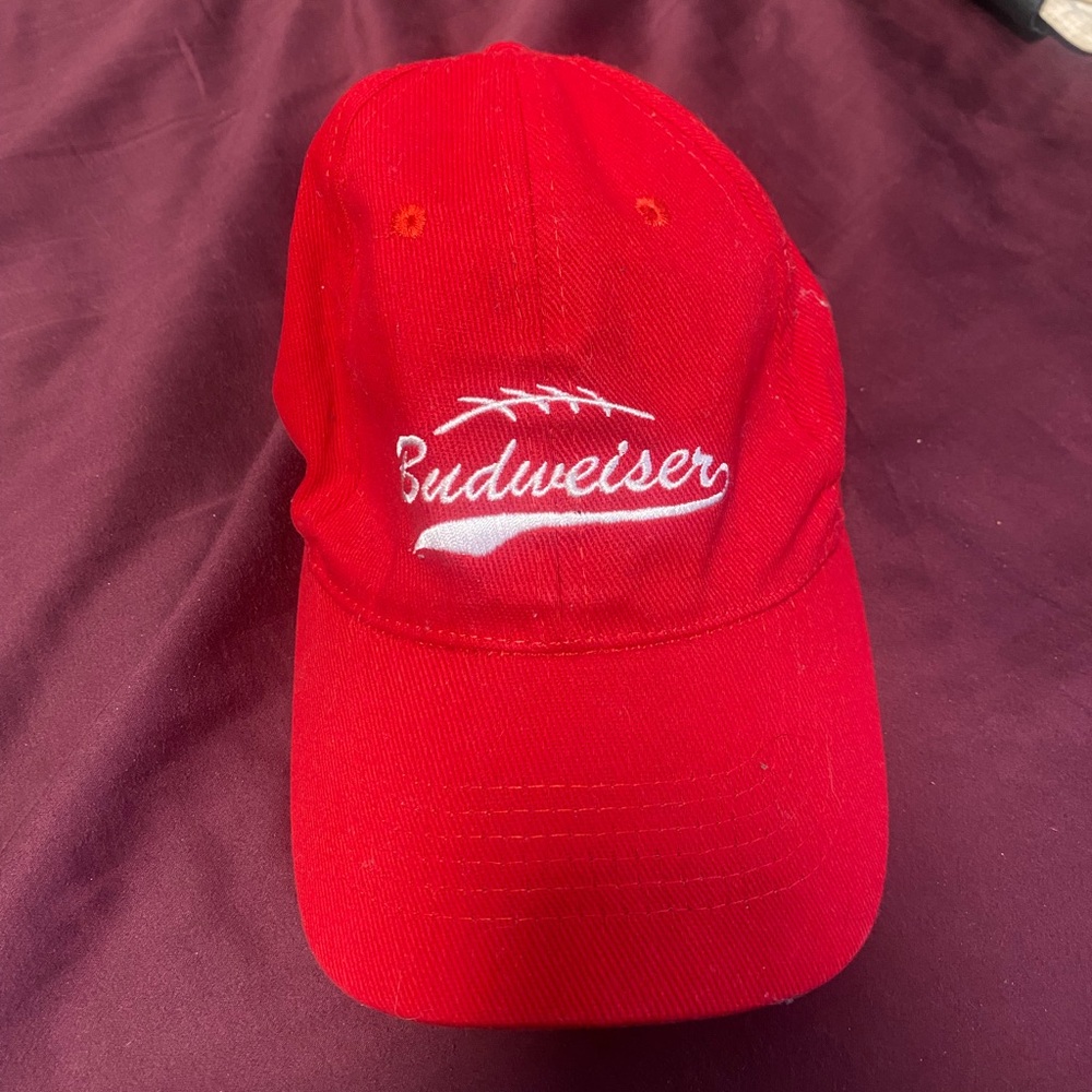 Budweiser Red Baseball Cap